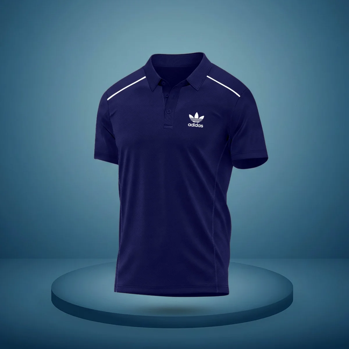 Stylish Men's Cotton Polo Shirt