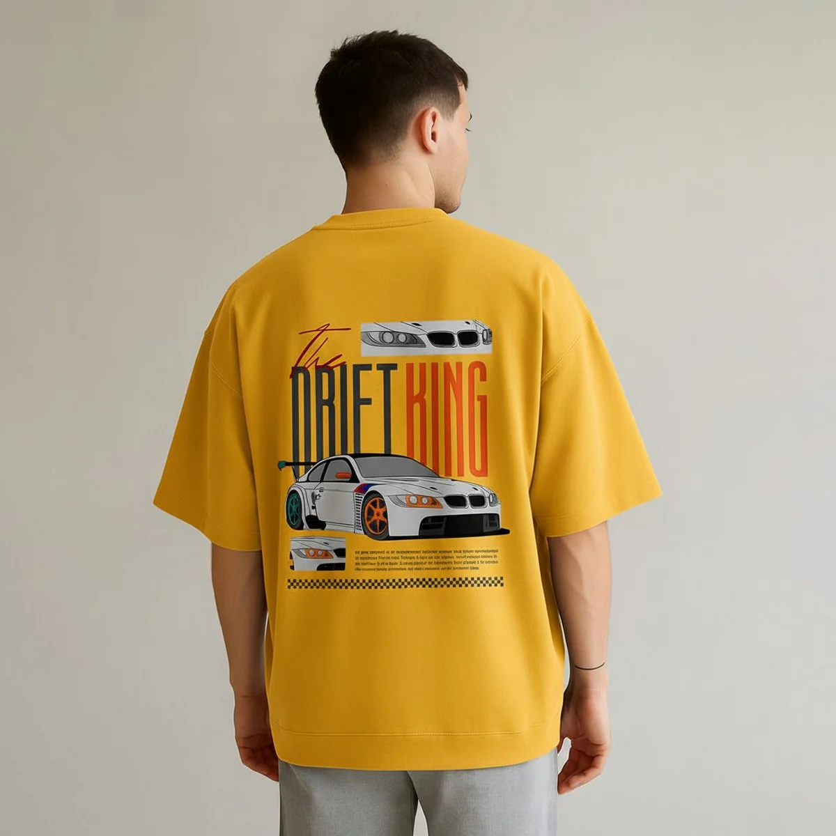 Premium Quality Drop Shoulder T-shirt