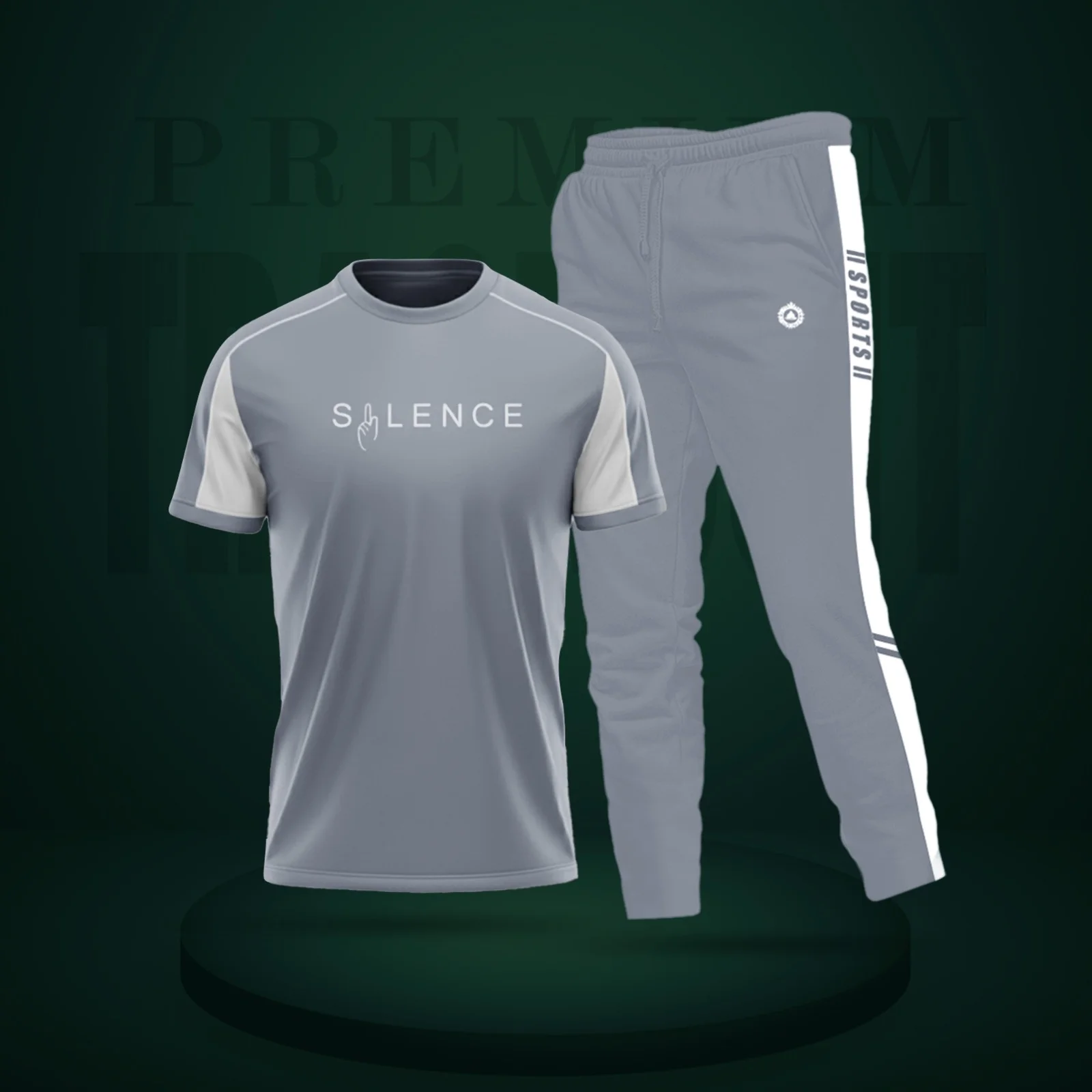 Stylish Sports Track Suit 2 pcs full Set