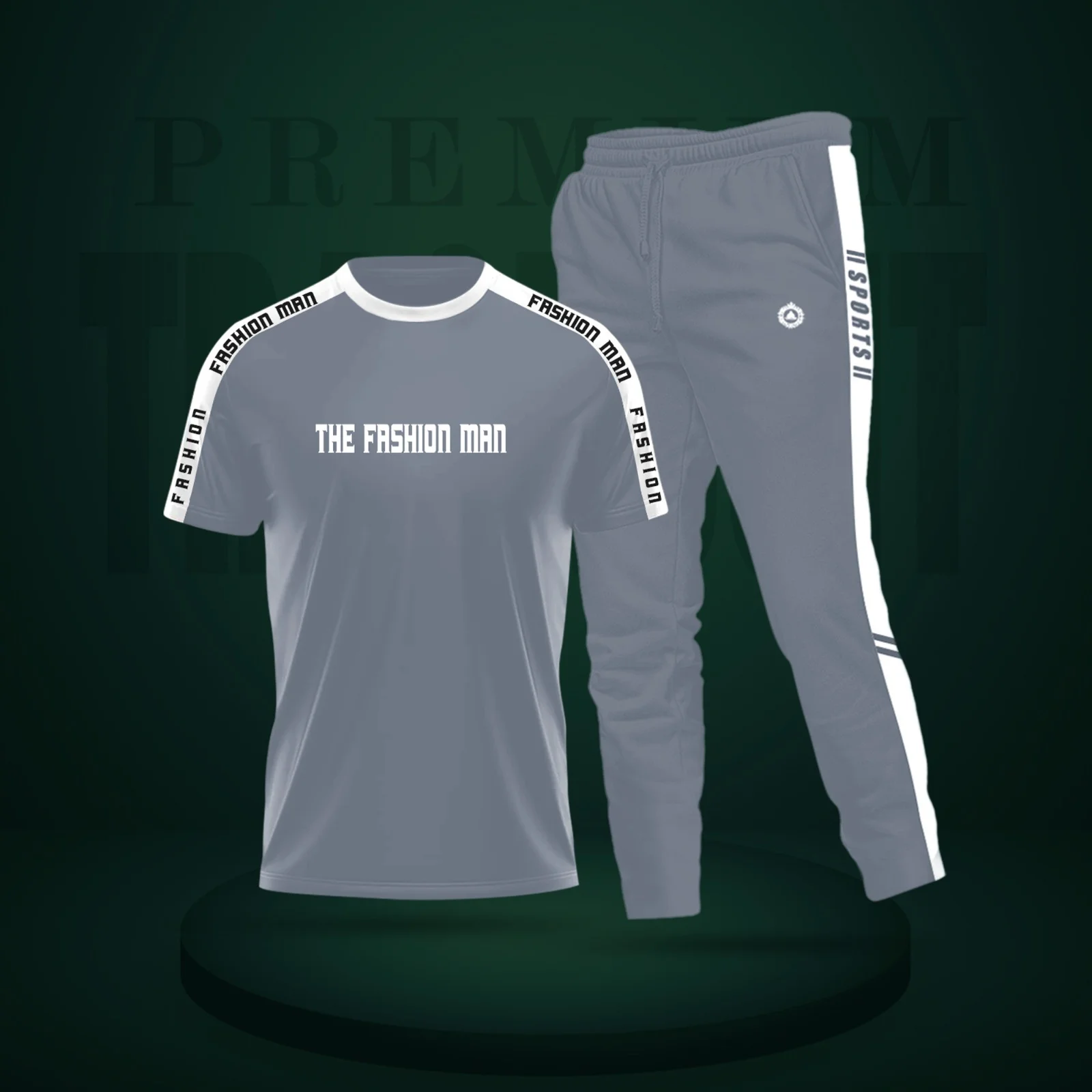 Stylish Sports Track Suit 2 pcs full Set