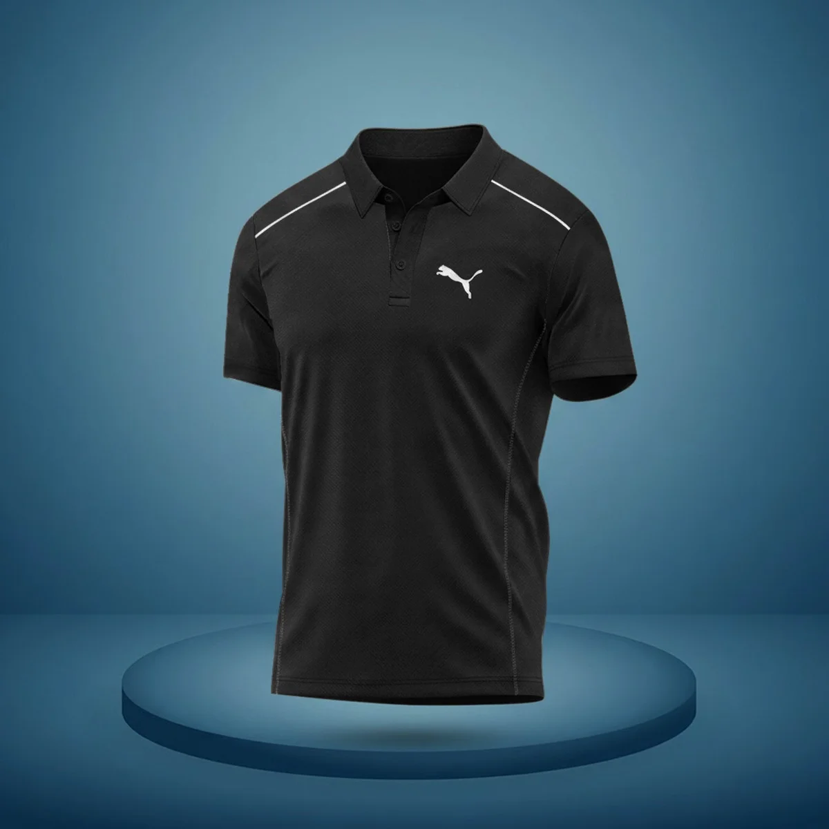 Stylish Men's Cotton Polo Shirt