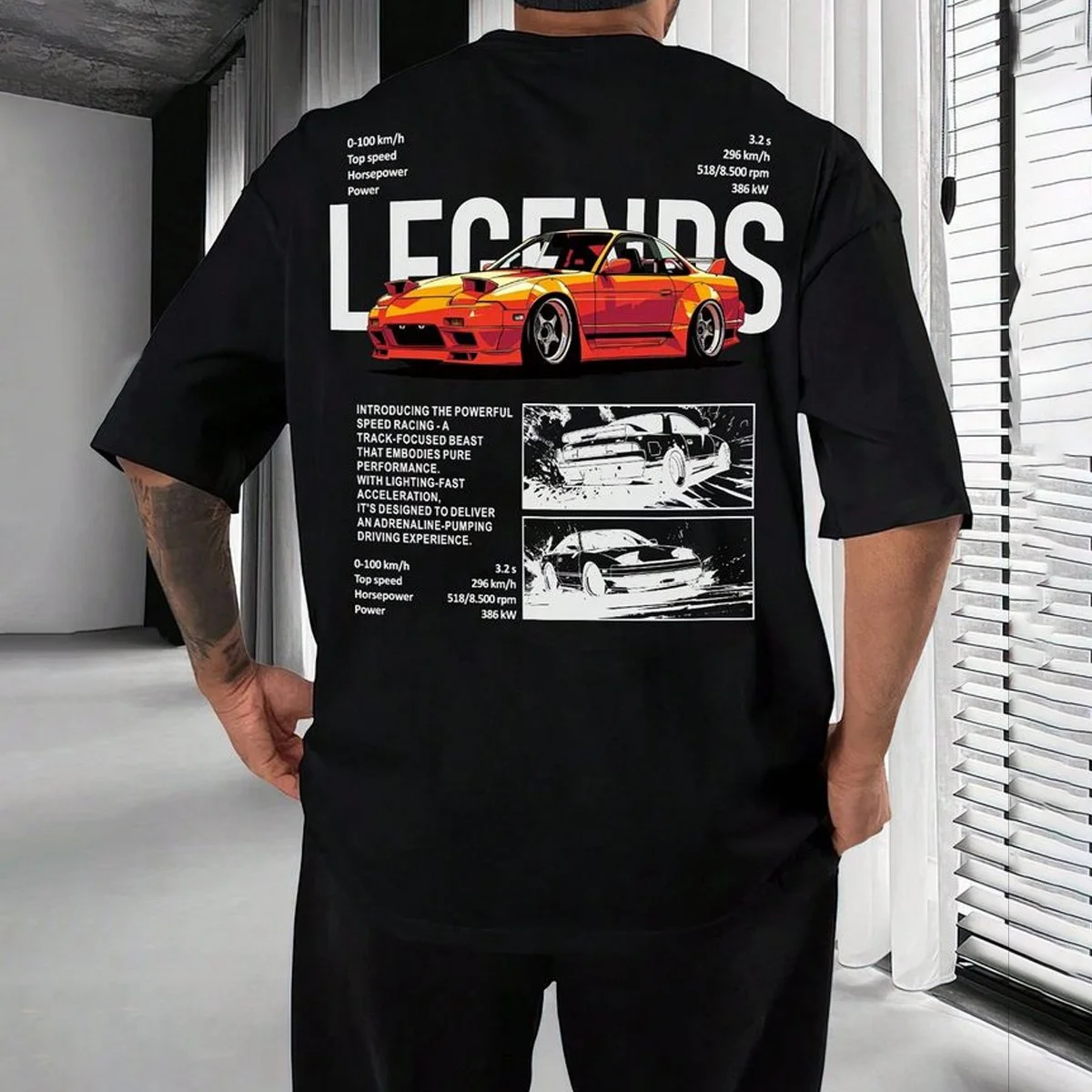 Premium Quality Drop Shoulder T-shirt