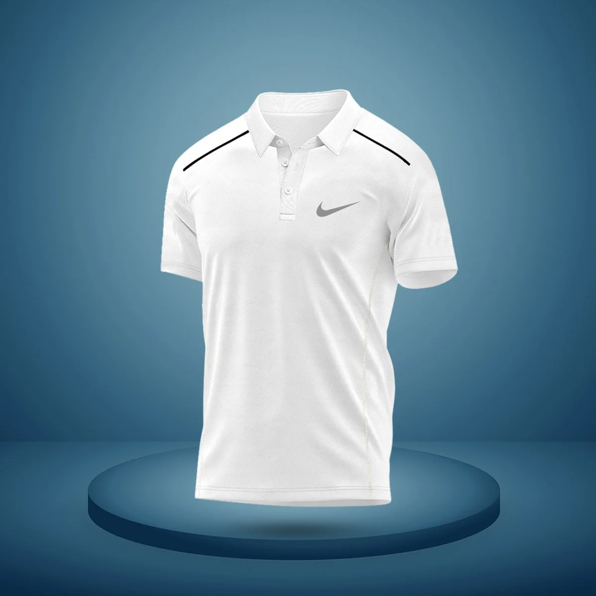 Stylish Men's Cotton Polo Shirt