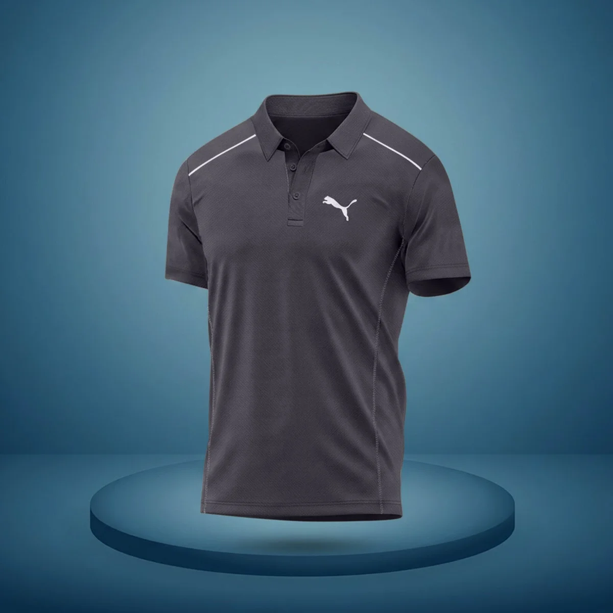Stylish Men's Cotton Polo Shirt