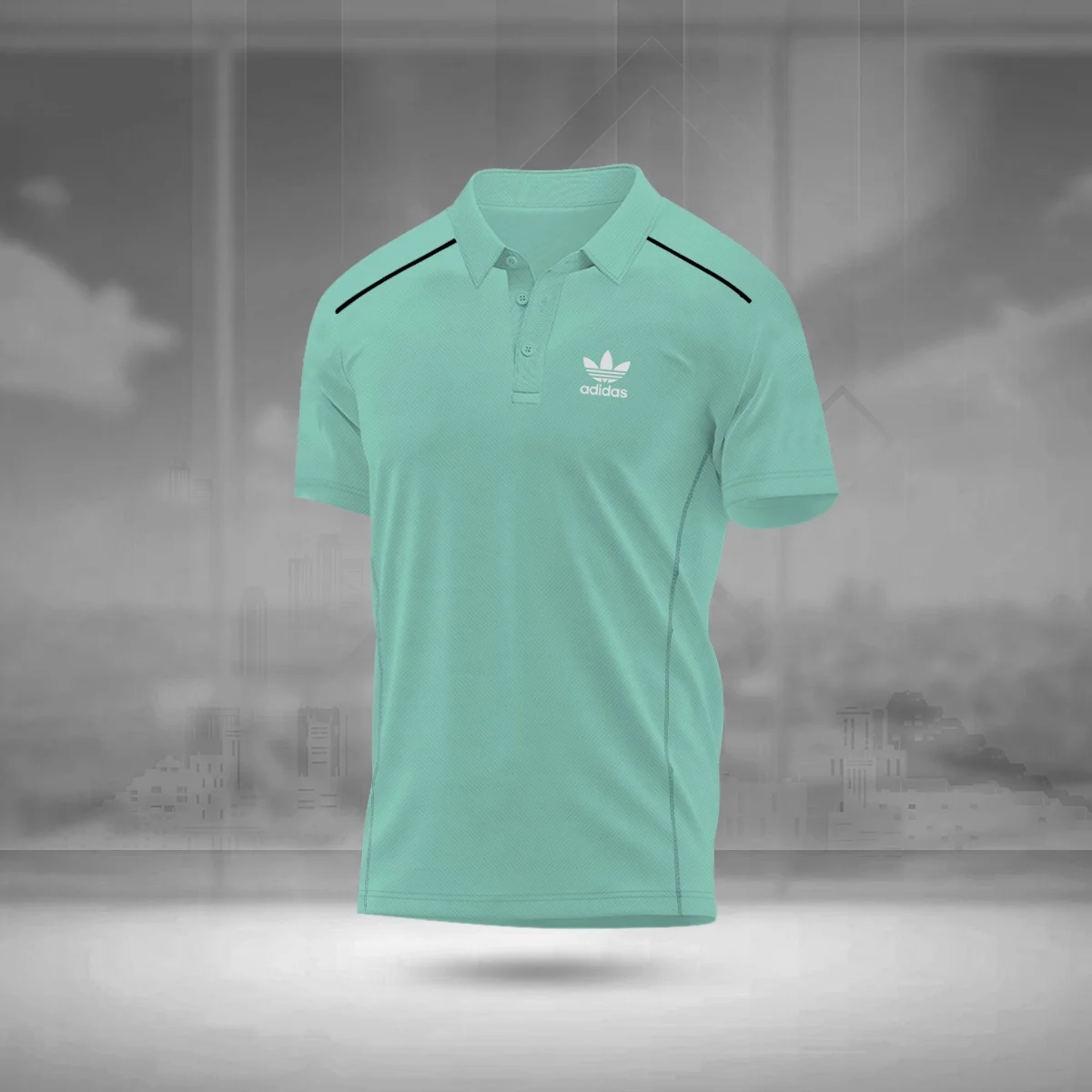 Stylish Men's Cotton Polo Shirt