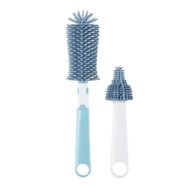 Premium Silicone Baby Bottle Cleaning Brush