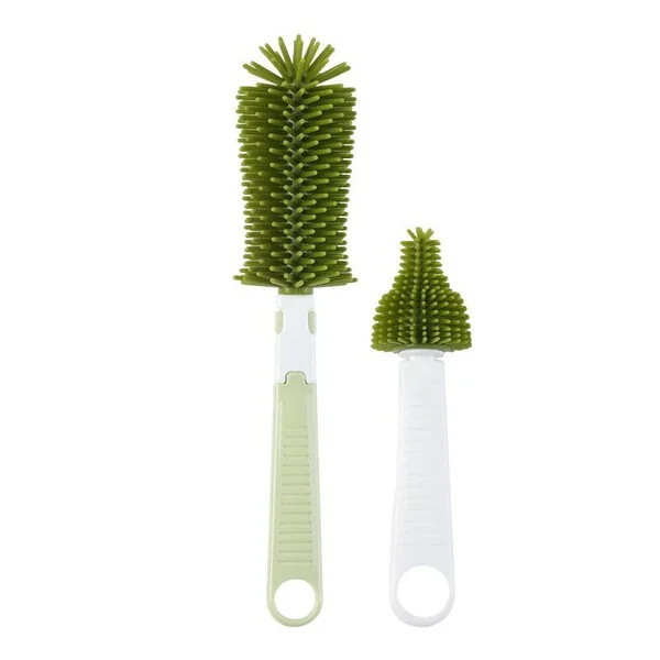 Premium Silicone Baby Bottle Cleaning Brush
