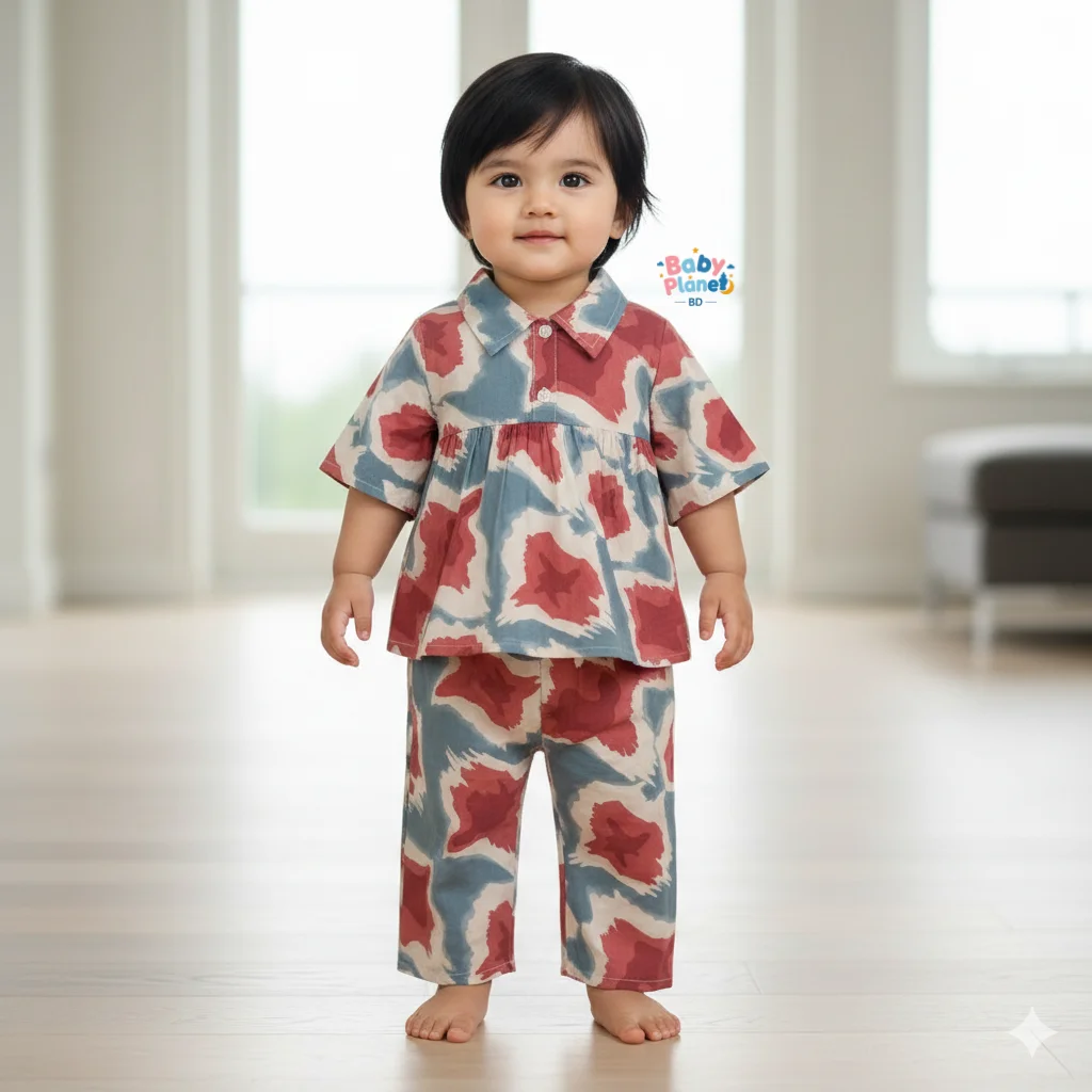 Ultra Soft Cotton Two-Piece Summer Set for Girls (18 Months – 7 Years) আলট্রা সফট কটন টু পিস গার্লস সামার সেট Ultra Soft Cotton Two-Piece Summer Set for Girls (18 Months – 7 Years) আলট্রা সফট কটন টু পিস গার্লস সামার সেট