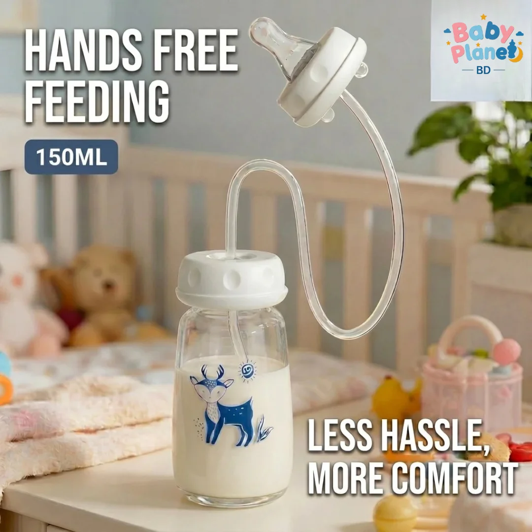 Hands-Free Baby PP Feeding Bottle 150ml Hands-Free Baby PP Feeding Bottle 150ml