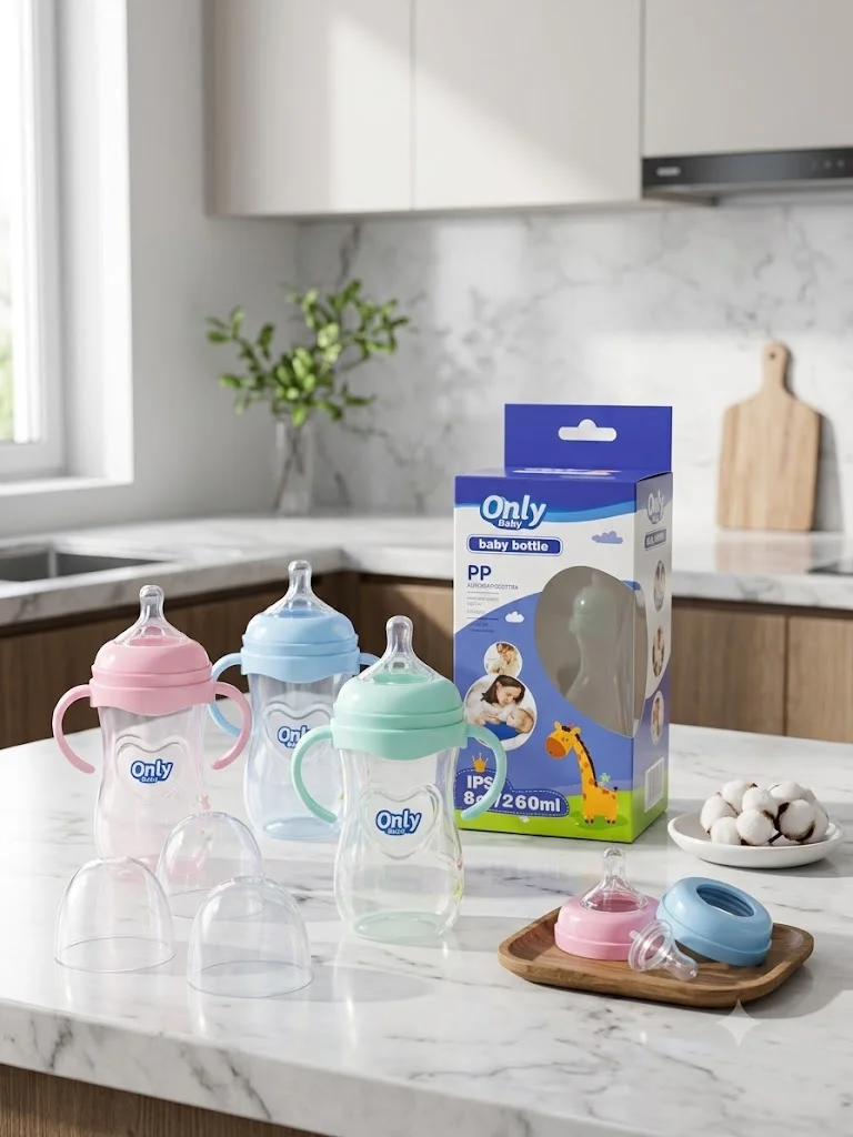 Only Baby PP Baby Bottle with Handle (260ML - 330ML)