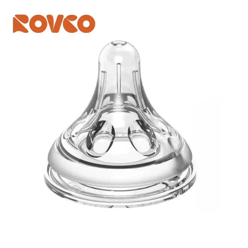Rovco Premium Wide Neck Silicone Nipple Rovco Premium Wide Neck Silicone Nipple
