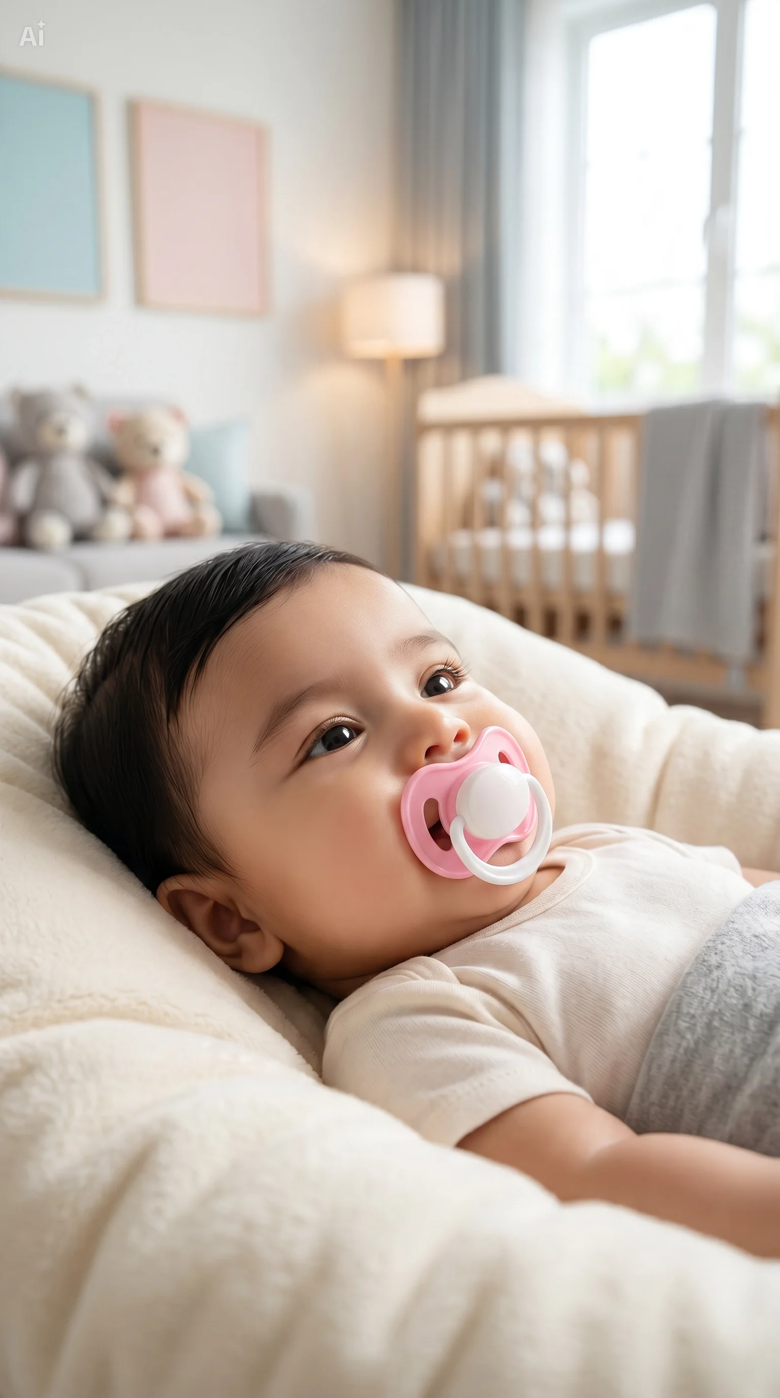 Soft Silicone Baby Pacifier
