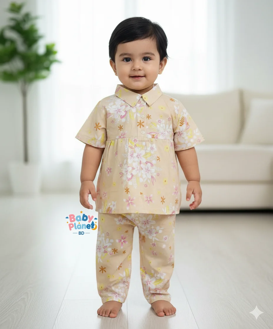 Ultra Soft Cotton Two-Piece Summer Set for Girls (18 Months – 7 Years) আলট্রা সফট কটন টু পিস গার্লস সামার সেট Ultra Soft Cotton Two-Piece Summer Set for Girls (18 Months – 7 Years) আলট্রা সফট কটন টু পিস গার্লস সামার সেট