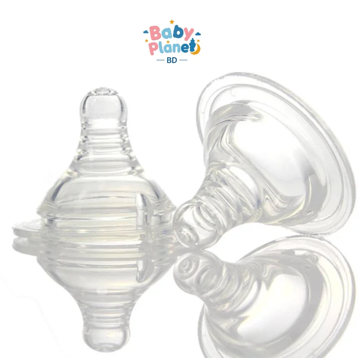Applebear Soft Silicone Nipple (Round hole ) Applebear Soft Silicone Nipple (Round hole )