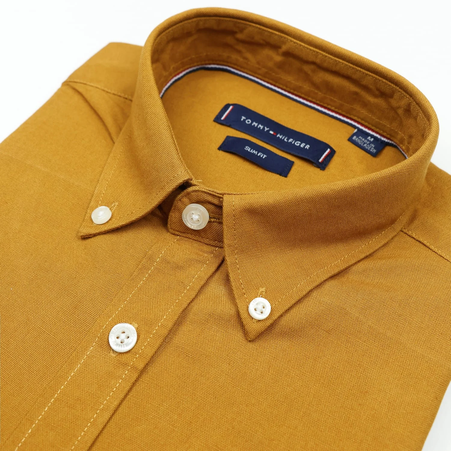 Mustard Yellow Premium Men's Oxford Cotton Shirt