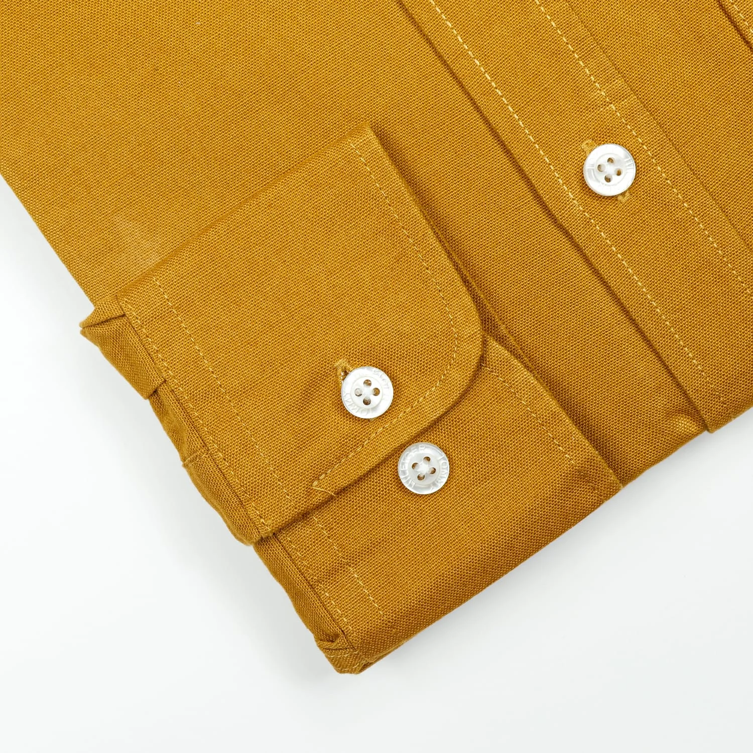 Mustard Yellow Premium Men's Oxford Cotton Shirt