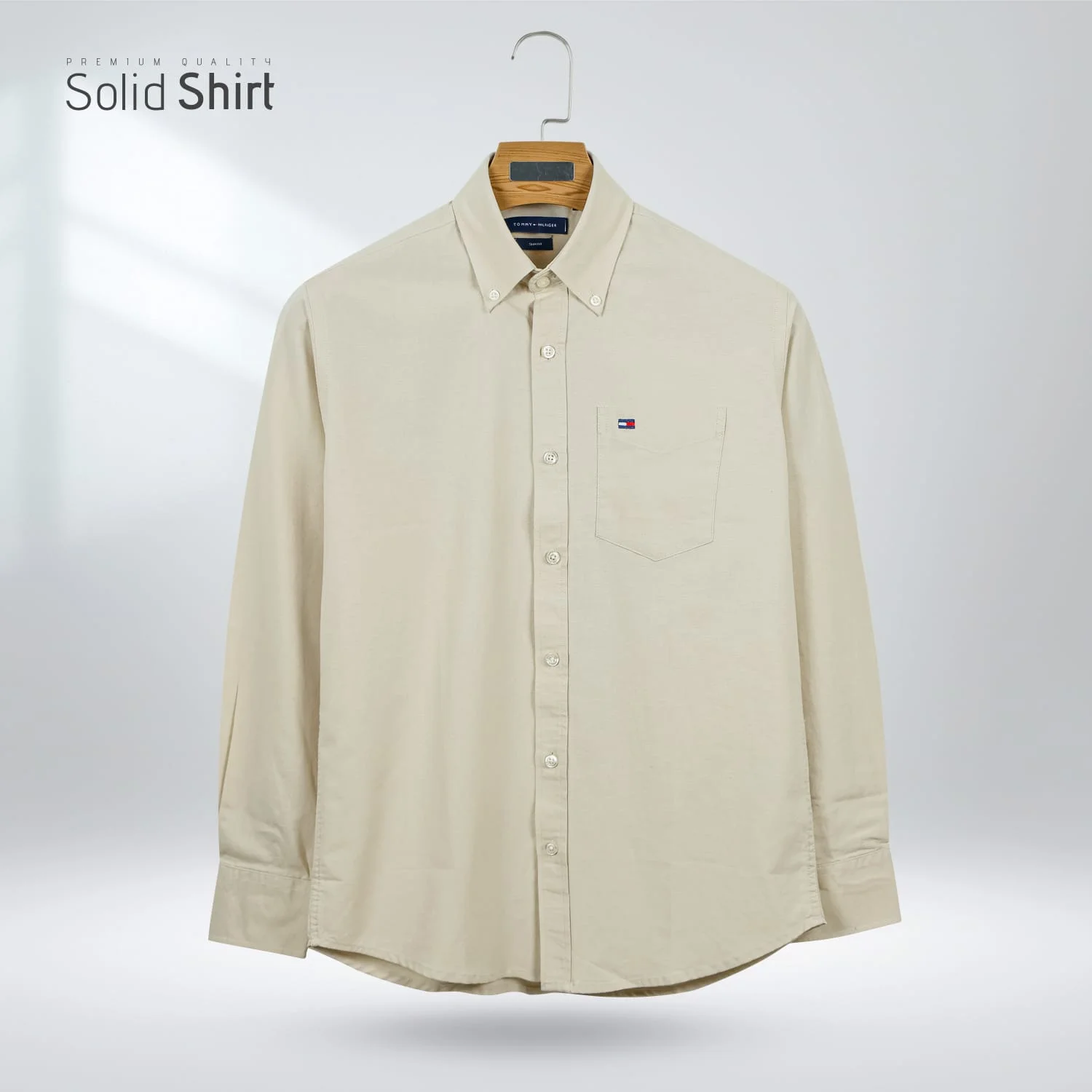 Biscuit Premium Men's Oxford Cotton Shirt