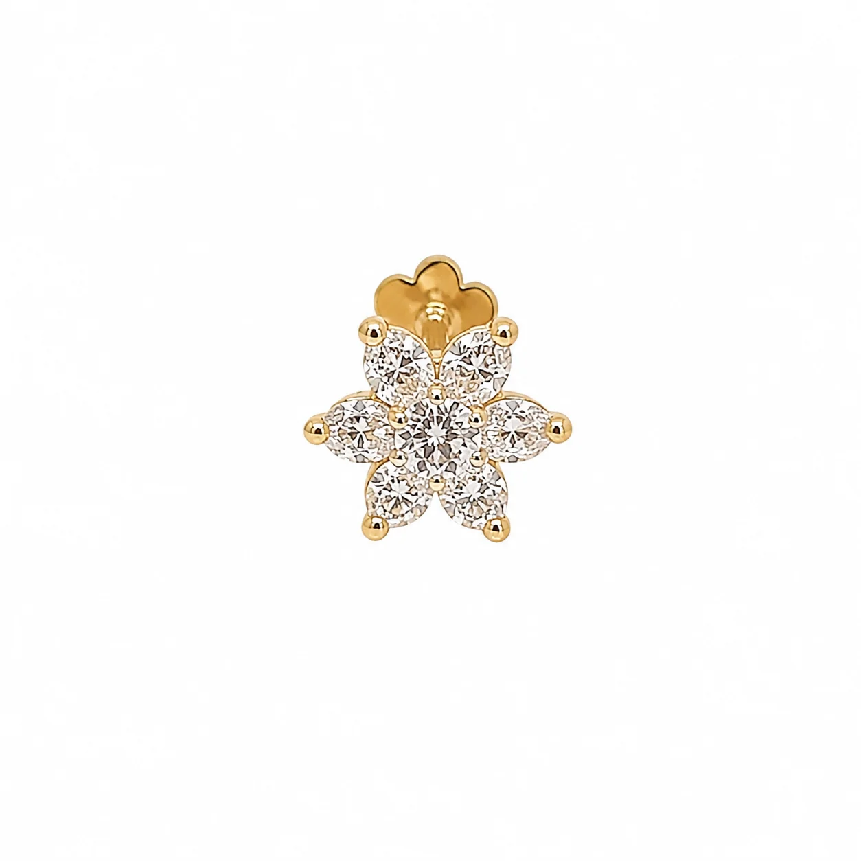 Moissanite Diamond NosePin(4)