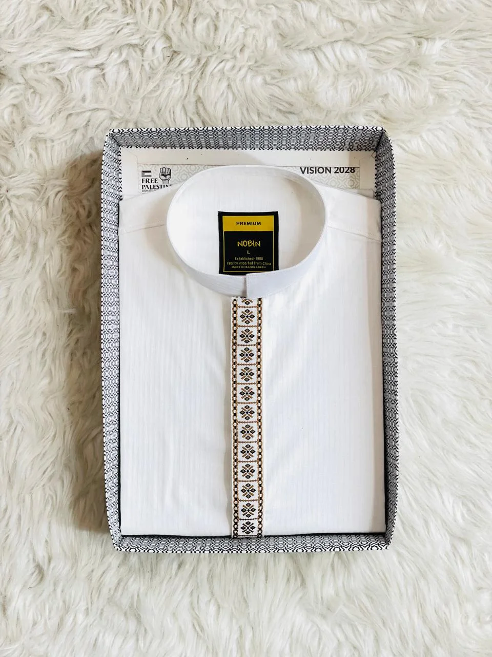 Nobin Regular 100% Cotton Panjabi 900E5