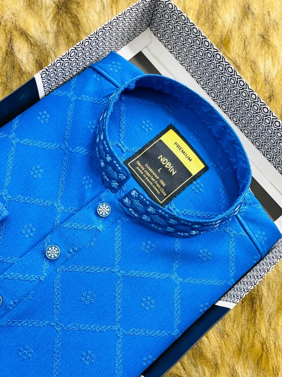 Royal Textured Panjabi 990-B1 Royal Textured Panjabi 990-B1