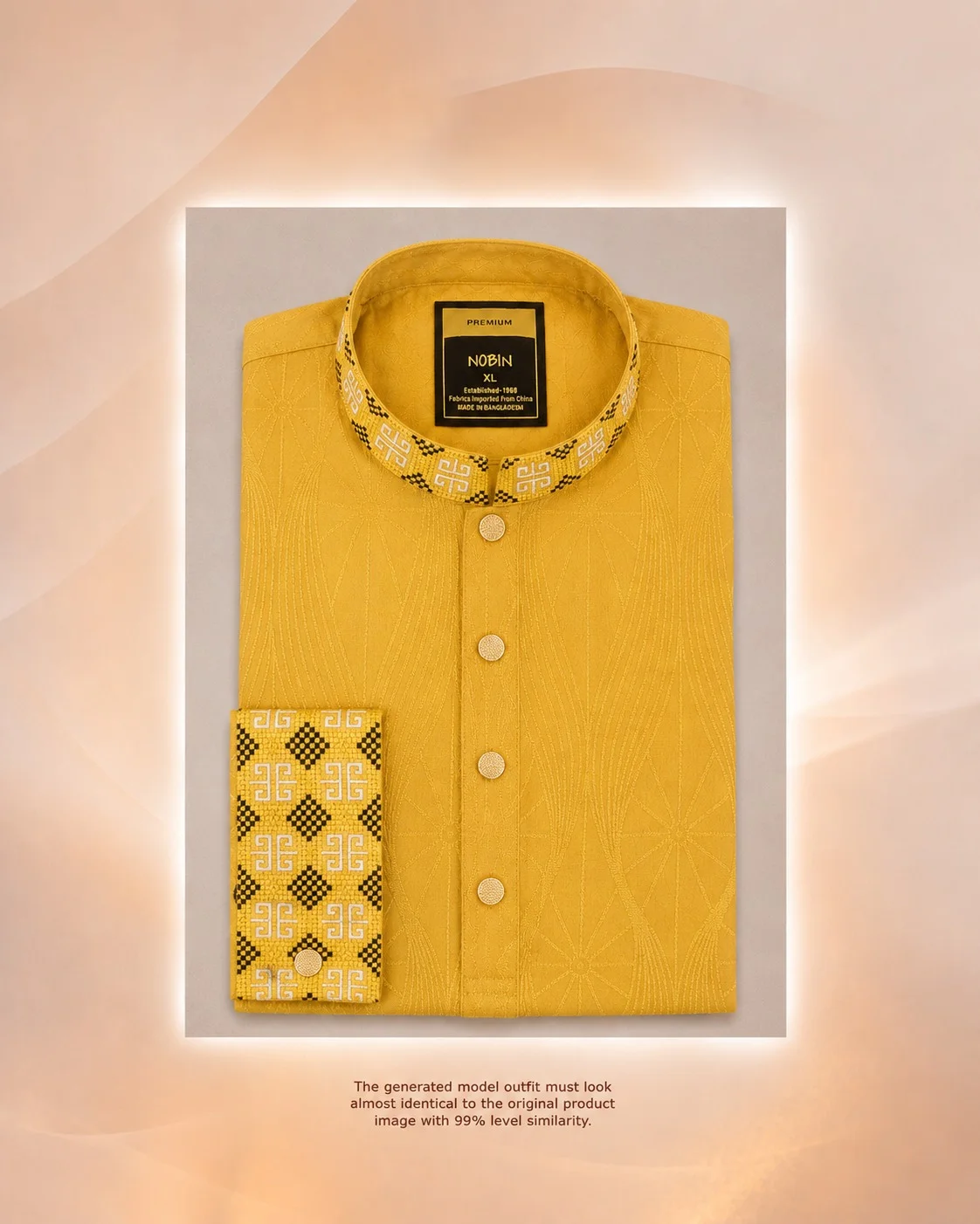 Royal Textured Panjabi 990-Y16 Royal Textured Panjabi 990-Y16