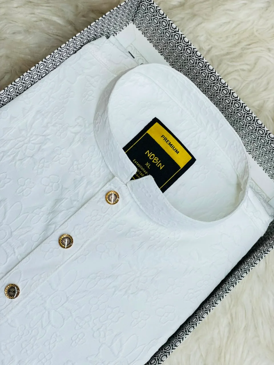 Premium Textured Panjabi - 01 Premium Textured Panjabi - 01