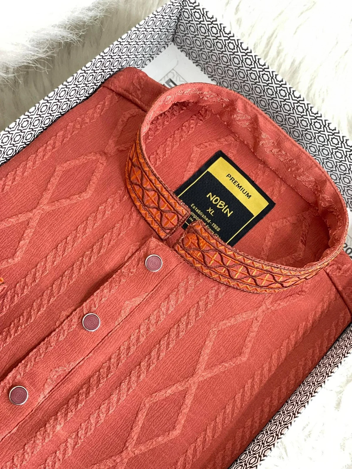 Royal Textured Panjabi 990-O9