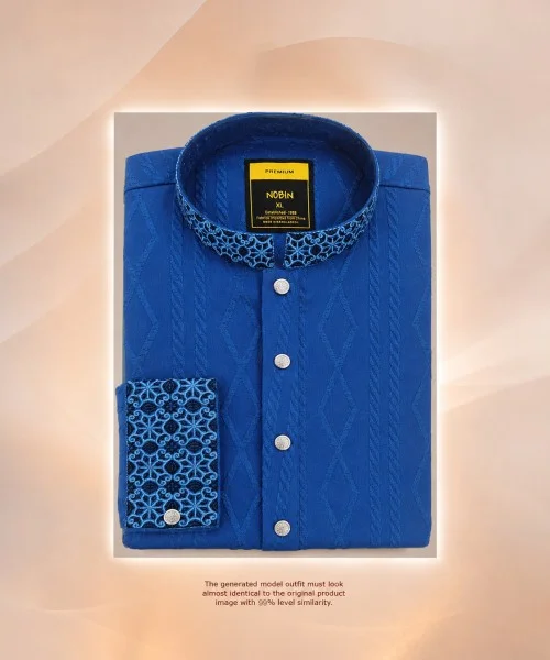 Royal Textured Panjabi 990-B9 Royal Textured Panjabi 990-B9