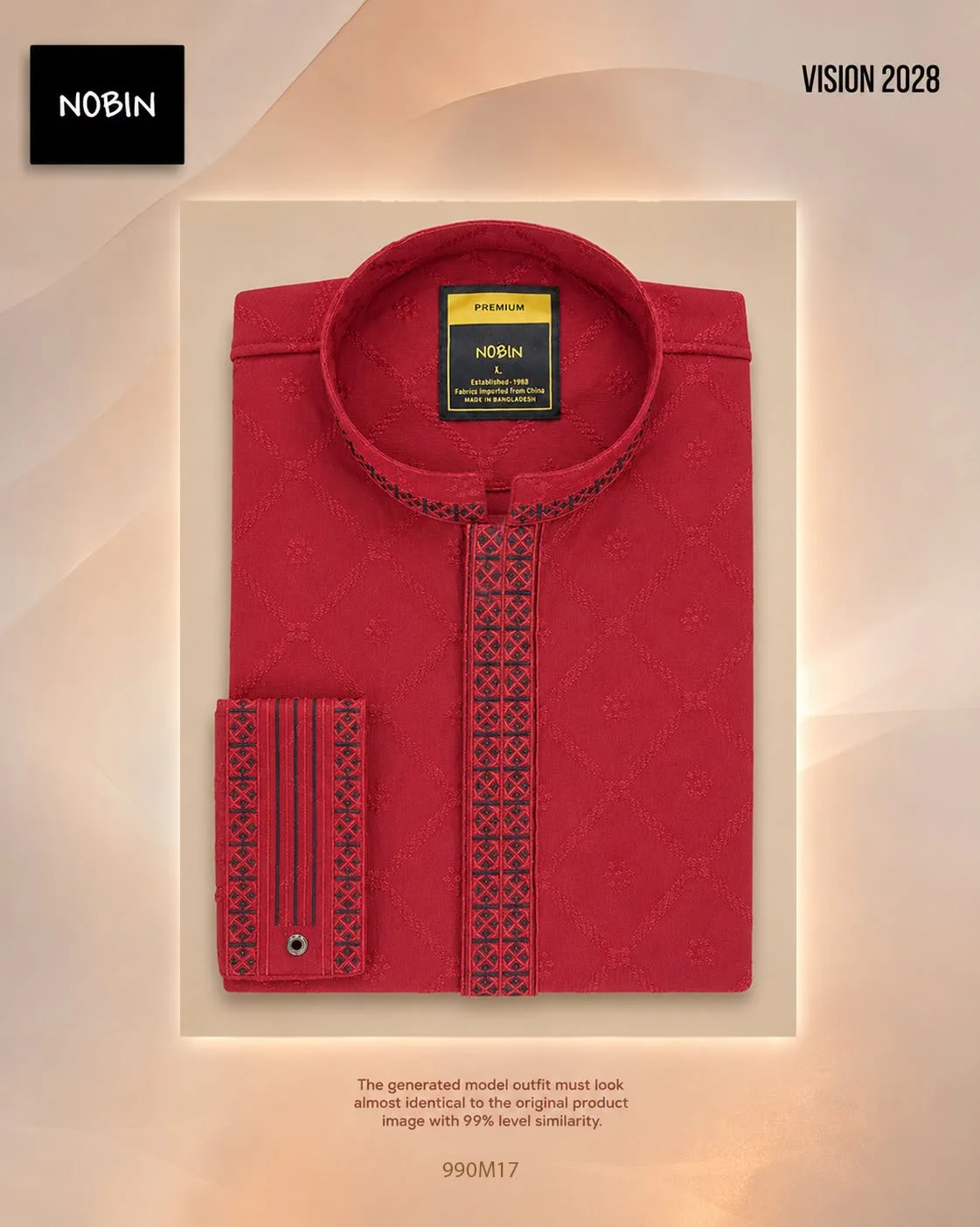 Royal Textured Panjabi 990-M3