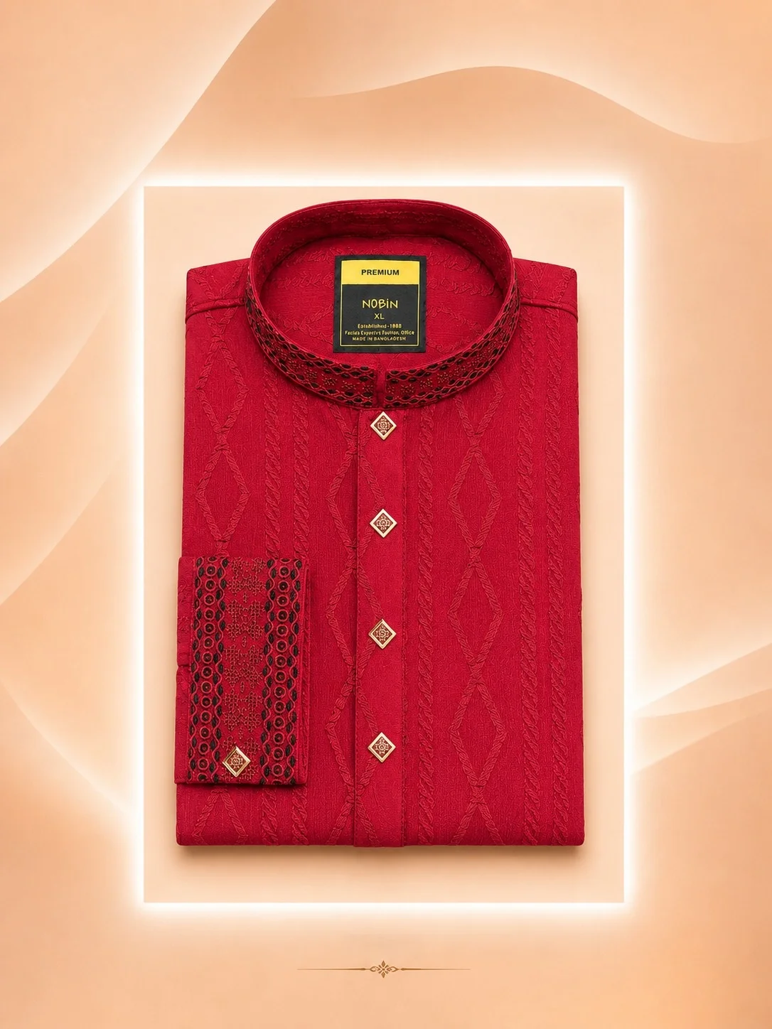 Royal Textured Panjabi 990-M13 Royal Textured Panjabi 990-M13