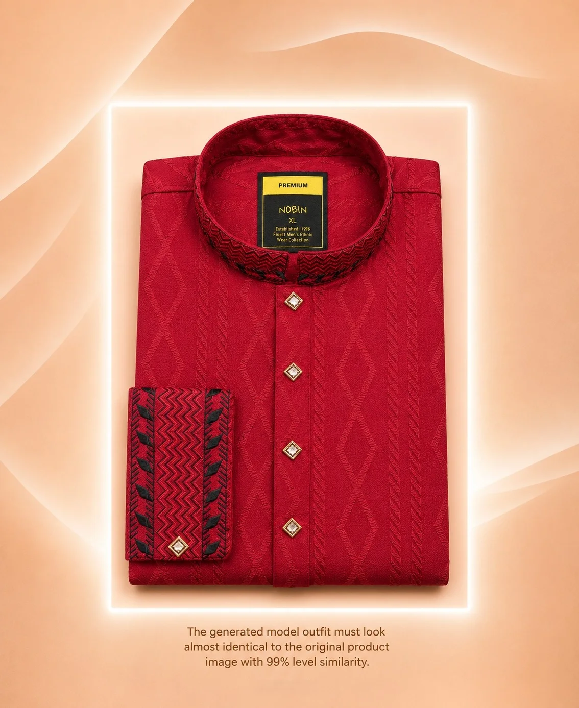 Royal Textured Panjabi 990-M16