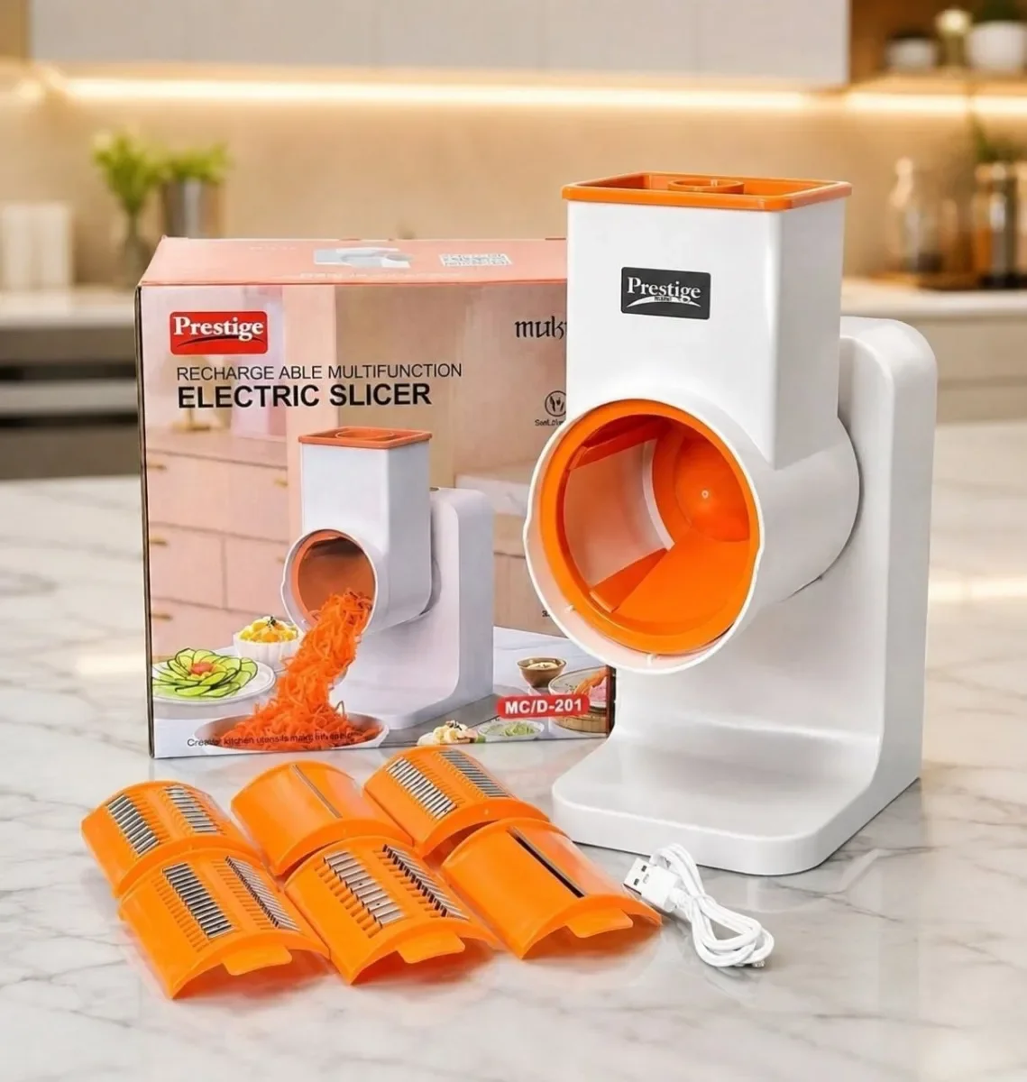 Prestige Rechargeable Multifunction Electric Slicer Prestige Rechargeable Multifunction Electric Slicer