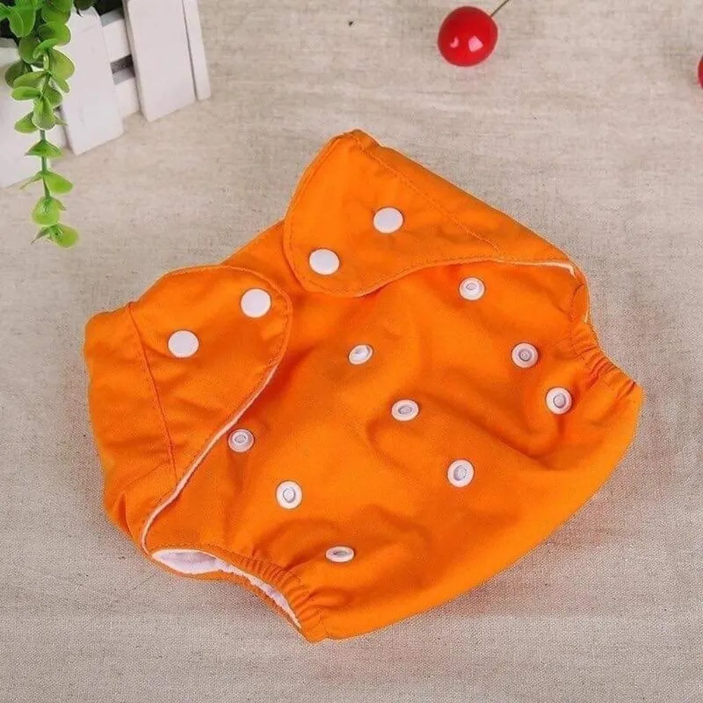 Washable Baby Diaper With Pad(5 Pieces) Washable Baby Diaper With Pad(5 Pieces)