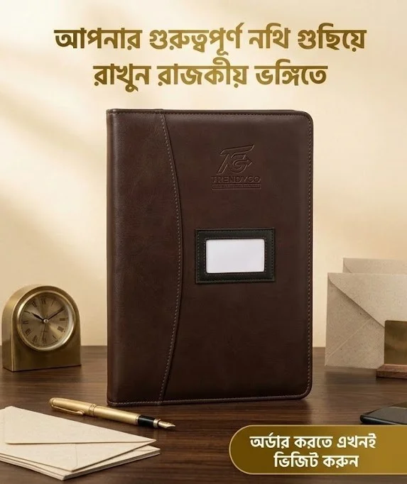 ফাইল ওরগানাইজার ২০ পেইজ চকলেট কালার