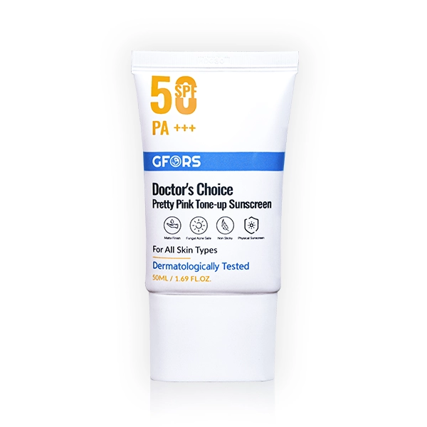 GFORS Doctor's Choice Pretty Pink Tone-up Sunscreen 50ml GFORS Doctor's Choice Pretty Pink Tone-up Sunscreen 50ml