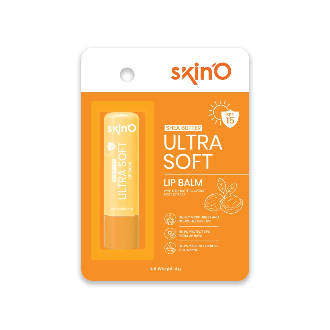 skin'O Ultra Soft Lip Balm SPF 15 (Shea Butter) - 4g