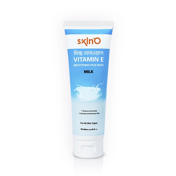 skinO Vitamin E Brightening Facewash (Milk) 110ml