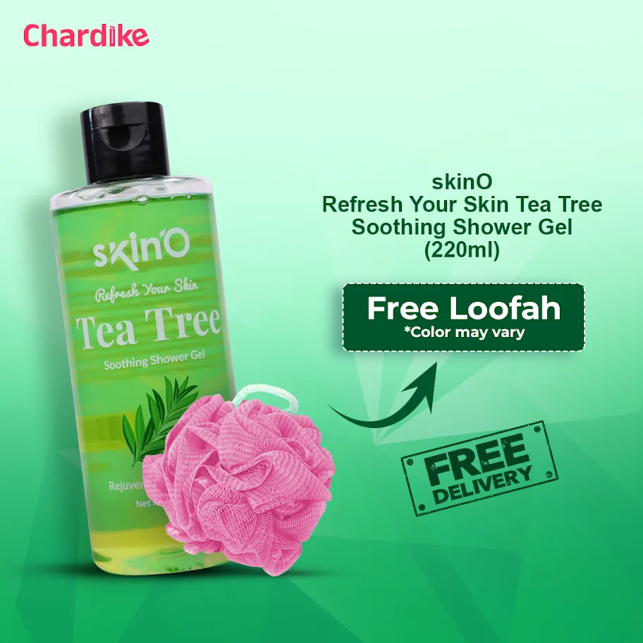 skinO Refresh Your Skin Tea Tree Soothing Shower Gel 220ml