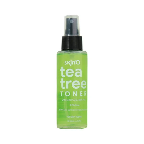 skinO Tea Tree Toner With (Light AHA,BHA,PHA) 100ml