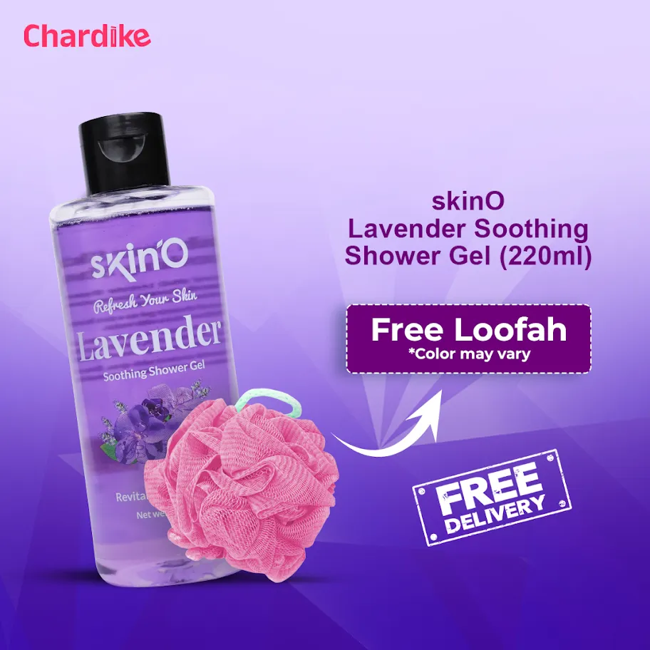 skinO Lavender Soothing Shower Gel 220ml