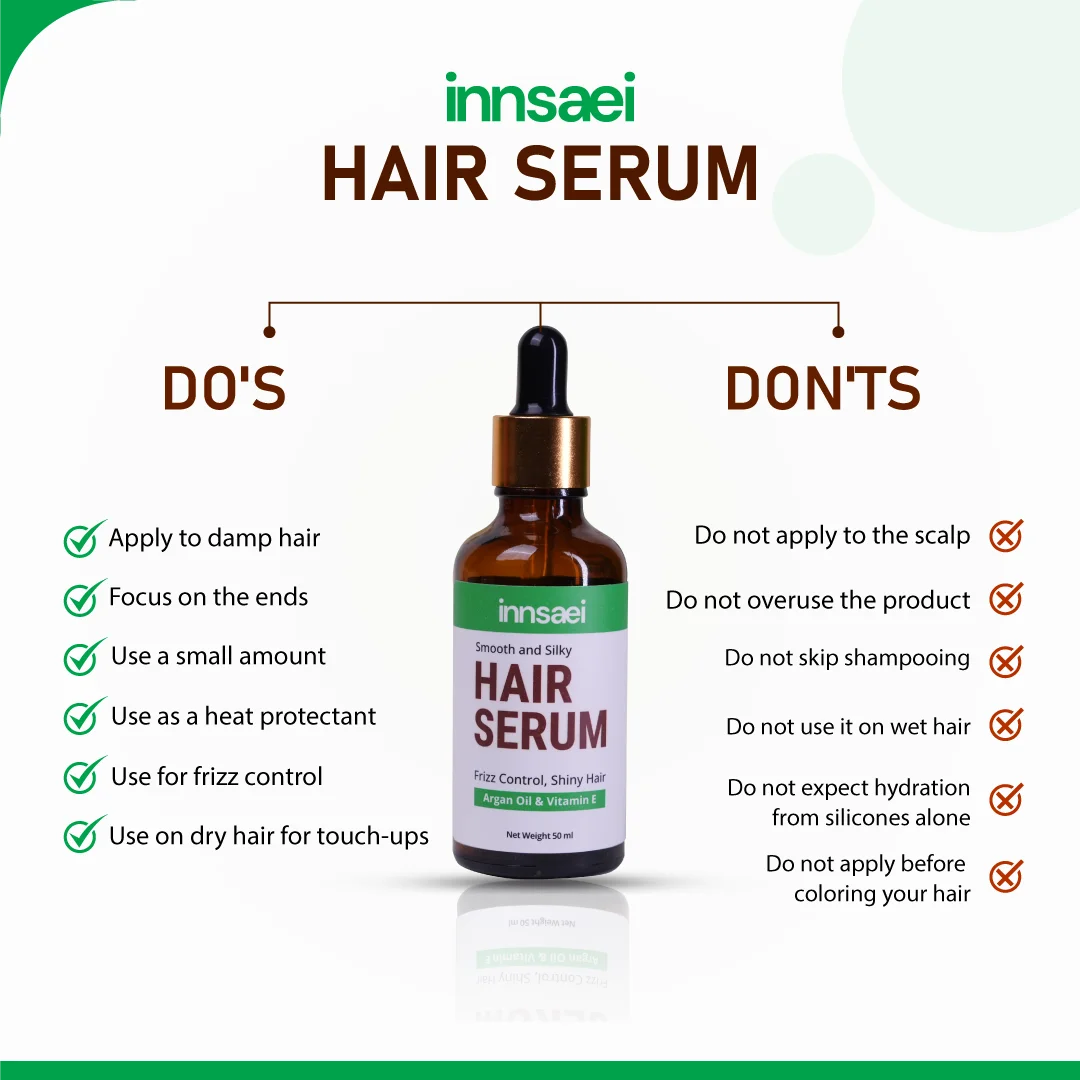Innsaei Smooth and Silky Hair Serum 50ml