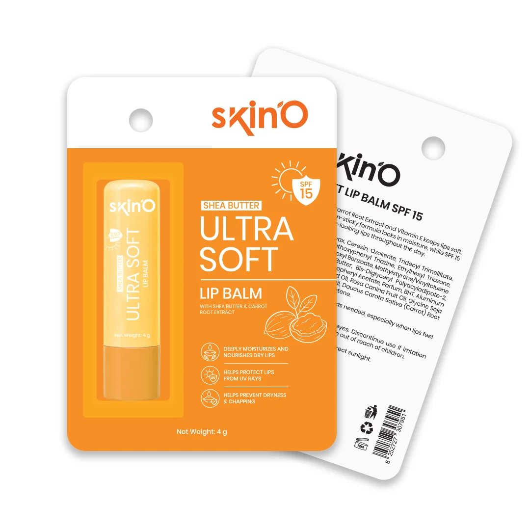 skin'O Ultra Soft Lip Balm SPF 15 (Shea Butter) - 4g
