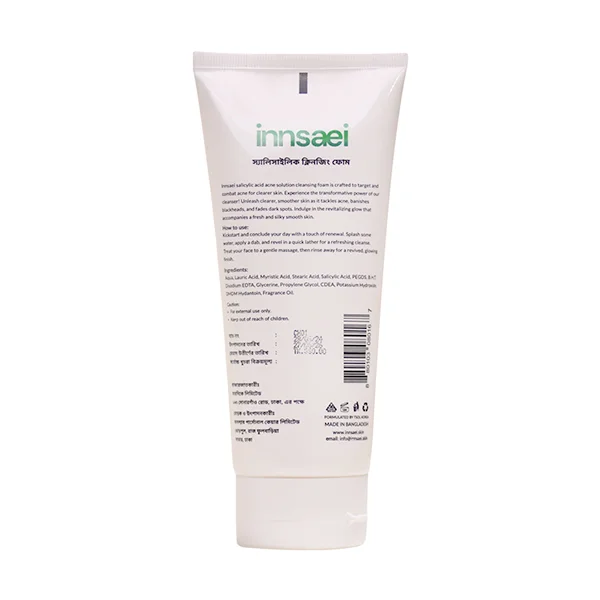 Innsaei Salicylic Acid Acne Solution Cleansing Foam 150ml