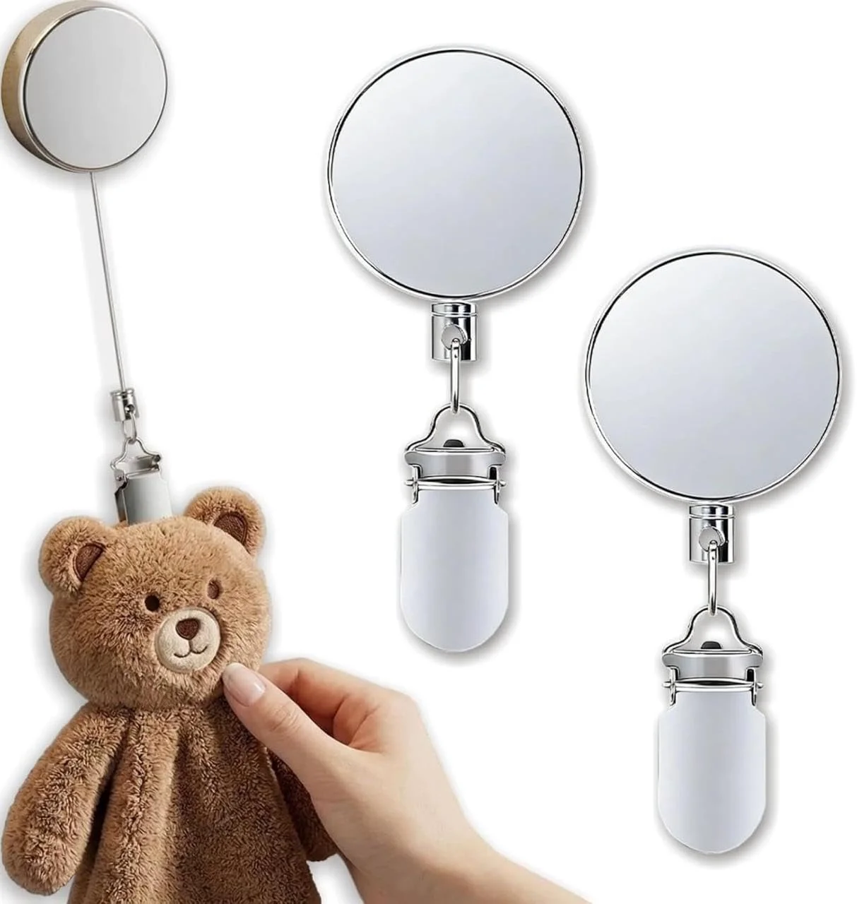 Retractable Towel Clip Holder Retractable Towel Clip Holder