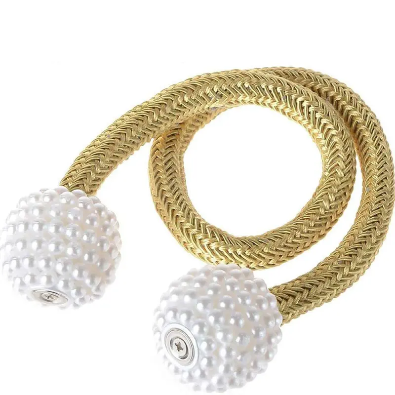 Magnetic Pearl Curtain Tieback Holder Magnetic Pearl Curtain Tieback Holder