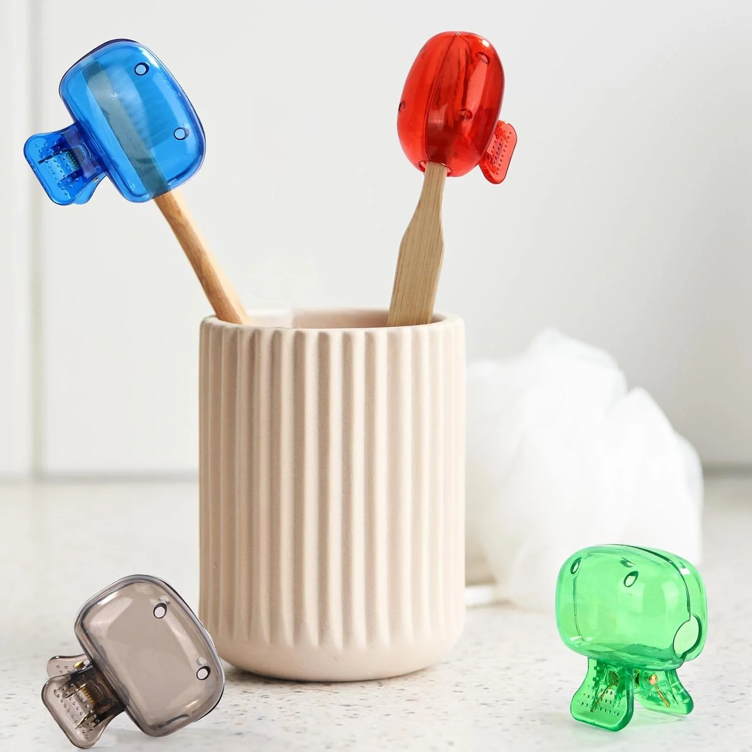Portable Toothbrush Head Cover (6PCS) Portable Toothbrush Head Cover (6PCS)