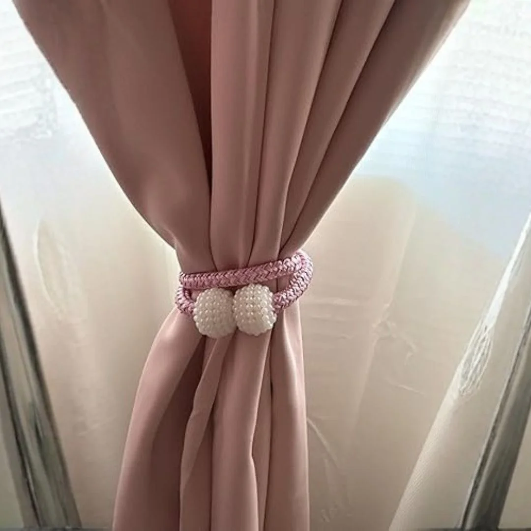 Magnetic Pearl Curtain Tieback Holder