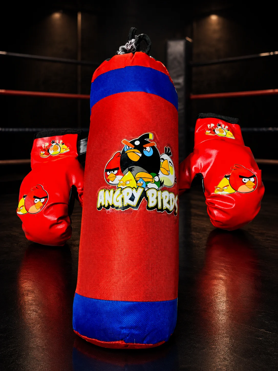 Kids Boxing Punching Bag with Gloves Big !