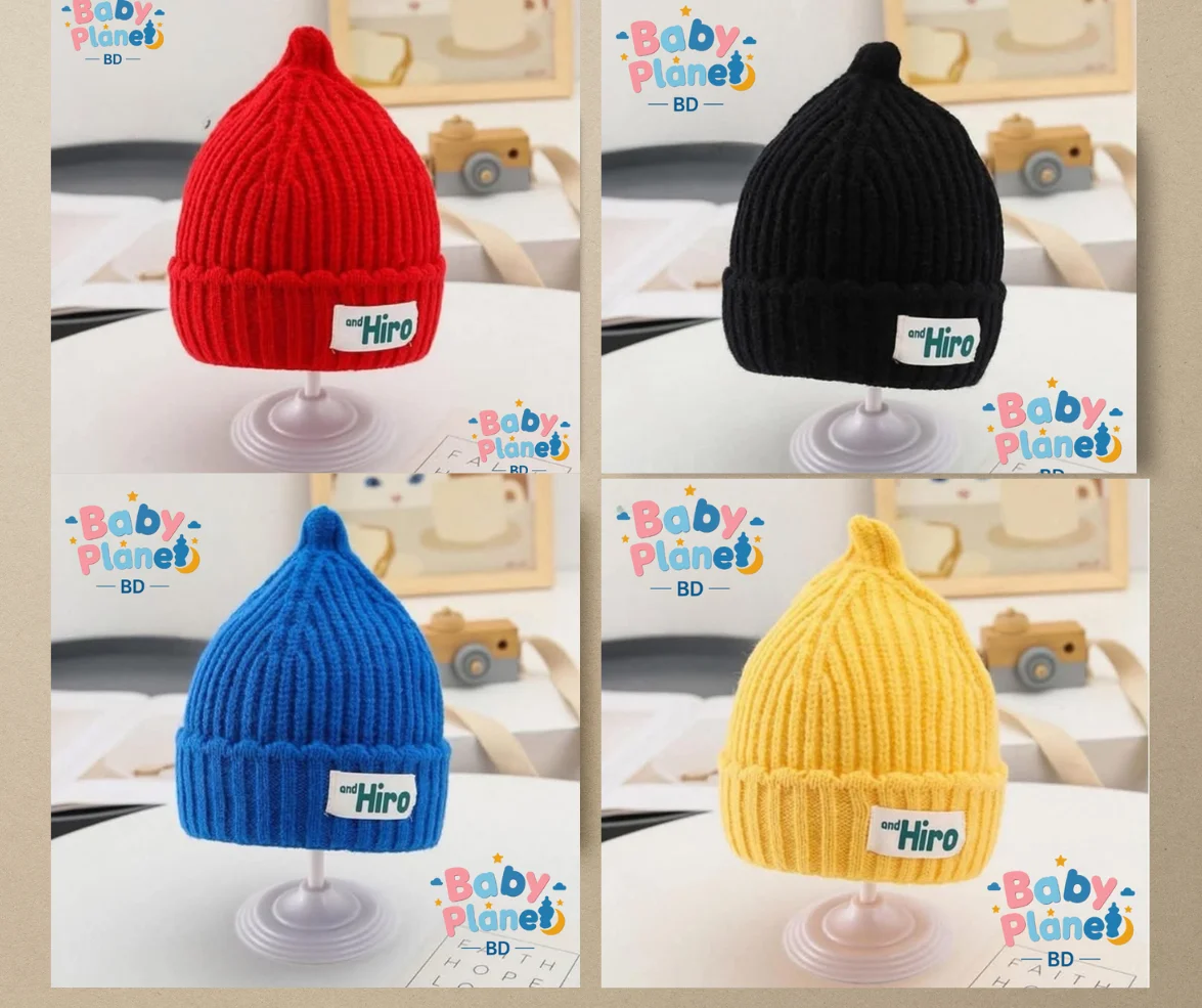 Baby woolen hat 7