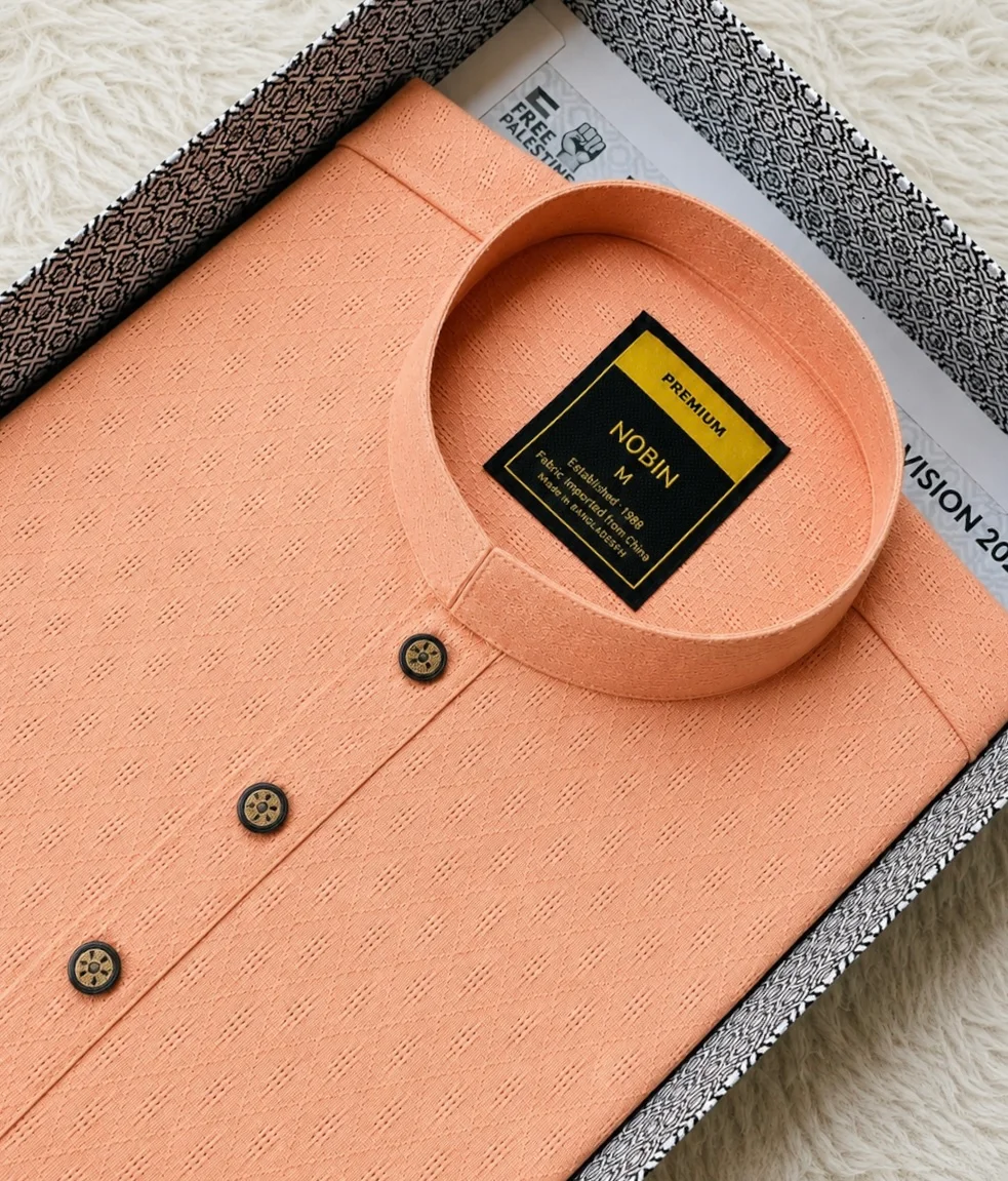 Premium Burberry Cotton Panjabi-04